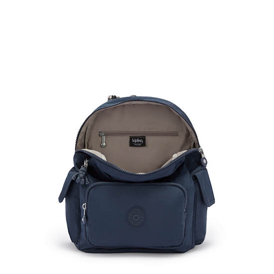 Kipling City Pack Small Backpacks Blue Bleu 2 | AU 1510CT